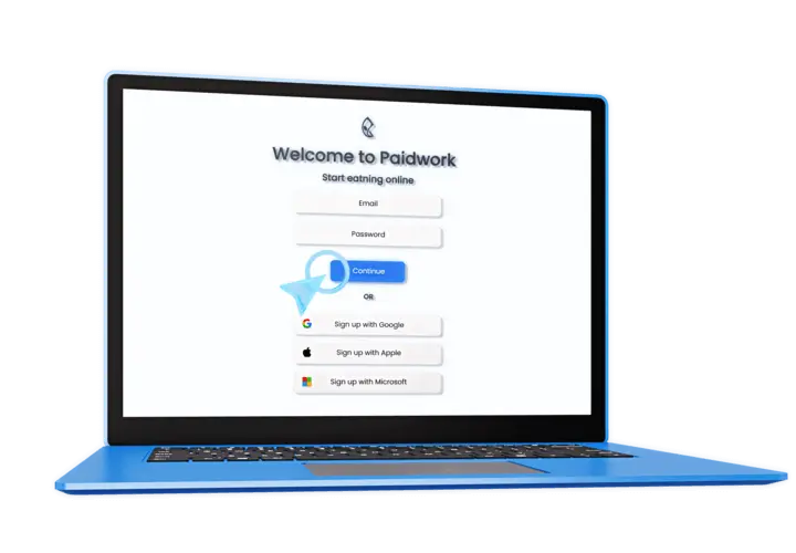 Paidwork - Log in to your Paidwork account